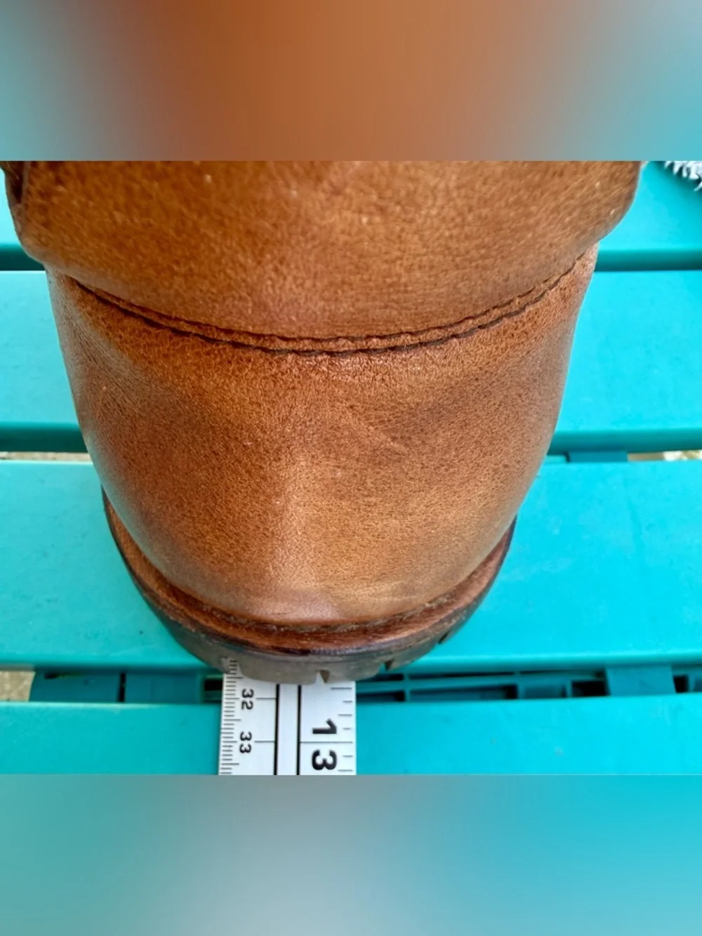 🧥 UGG Australia Beacon Men’s Brown Leather Sheepskin Boots Sz 11